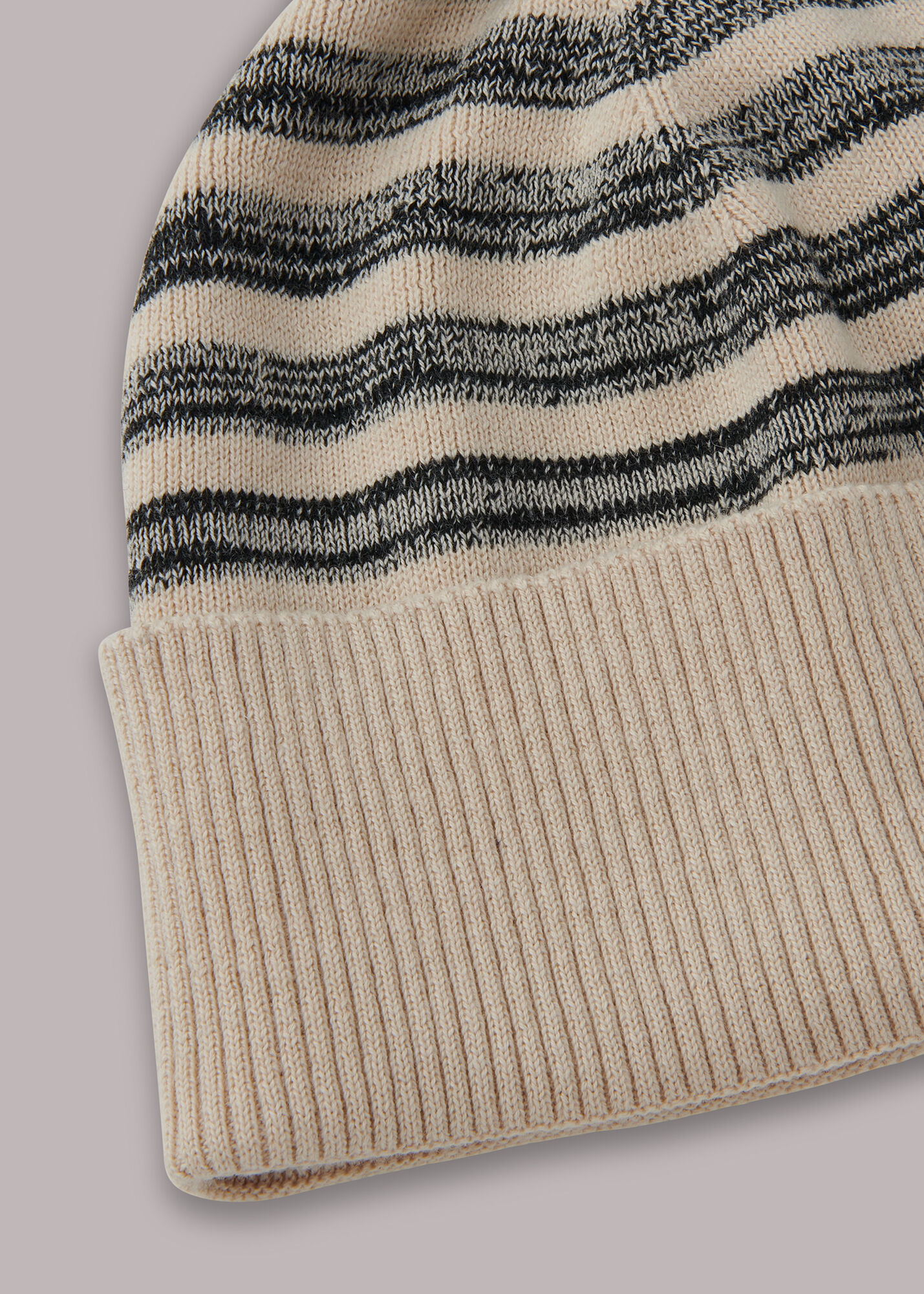 Night Sun Stripes Beanie