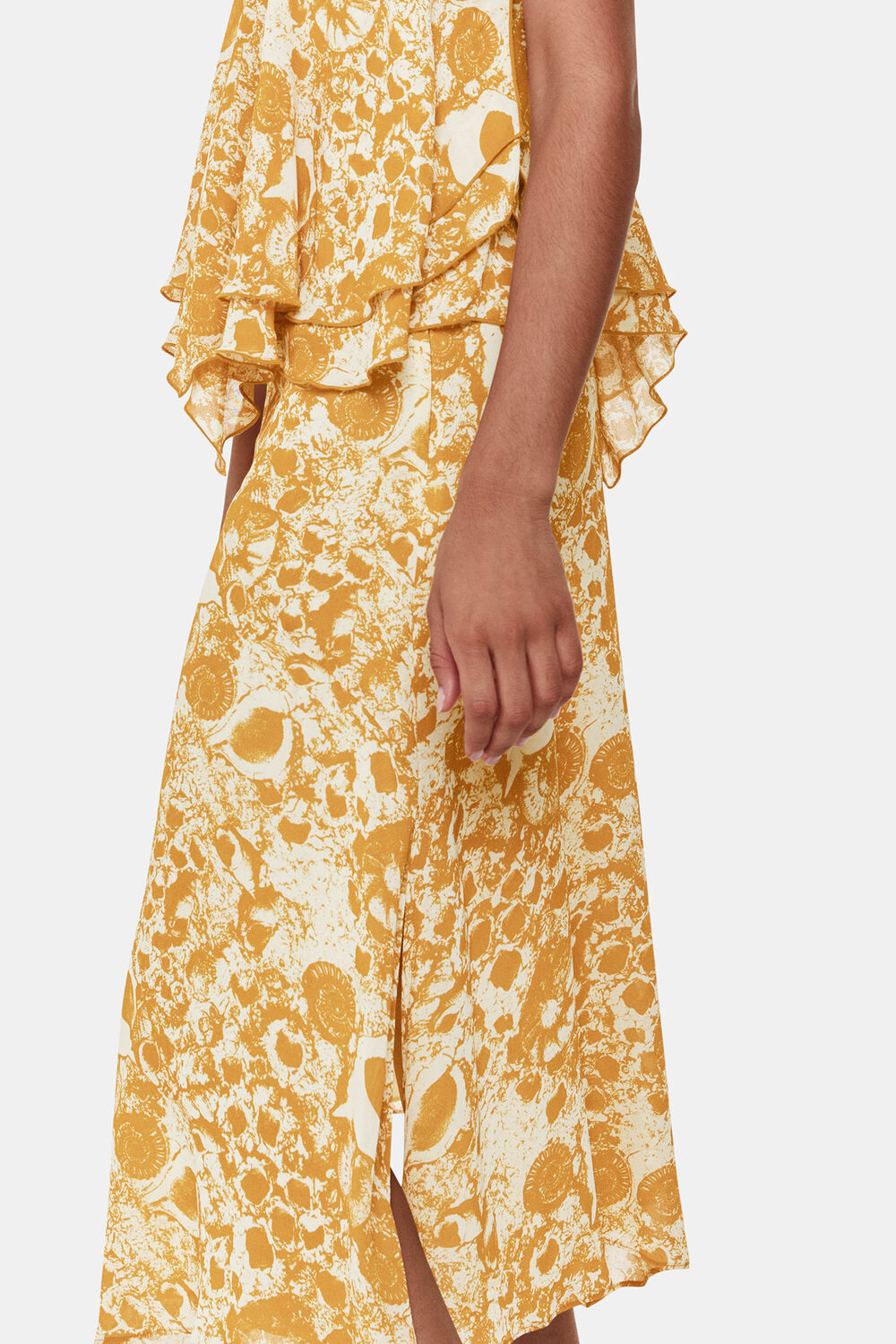 Seashore Print Skirt