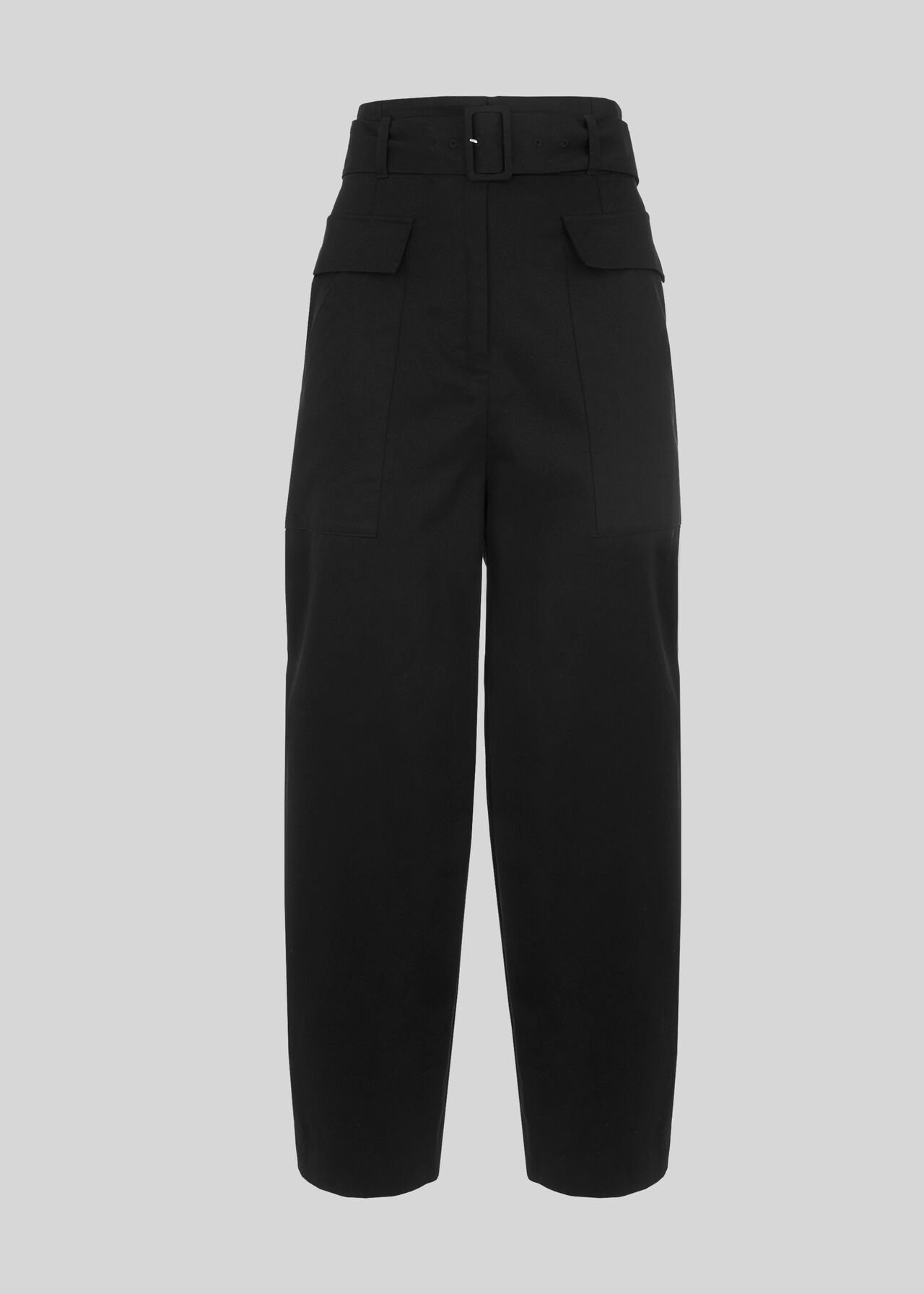 Milla Cargo Trouser Black