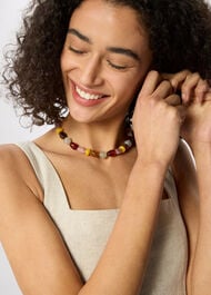 Chunky Mix Beaded Necklace