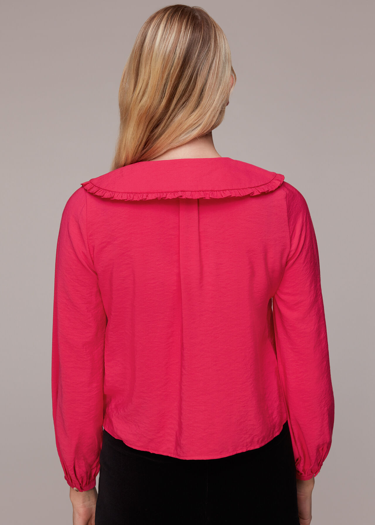 Oversized Collar Top