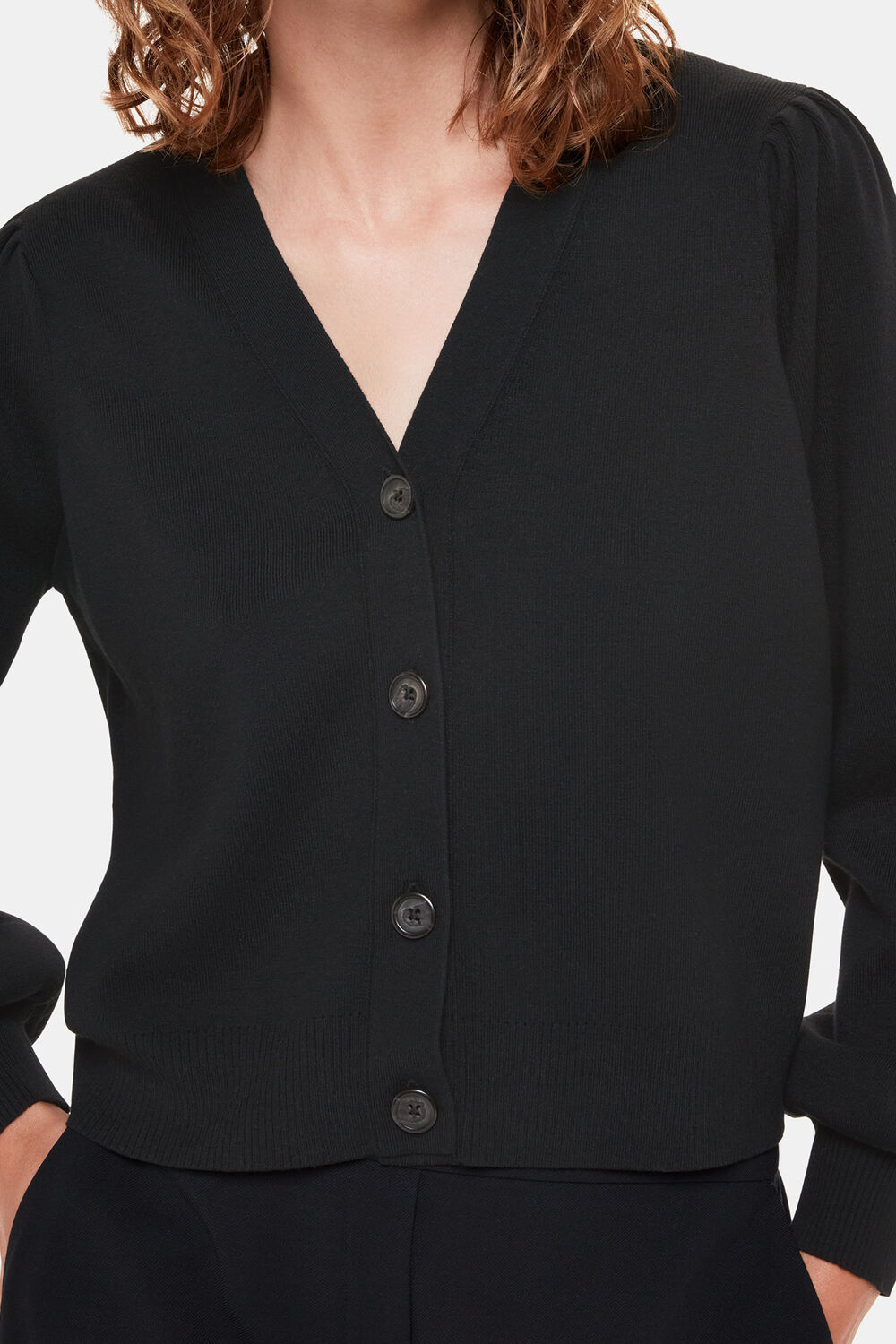 Puff Sleeve Cardigan