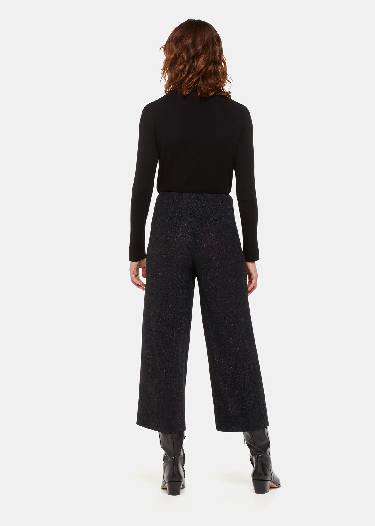 Eva Sparkle Cropped Trouser