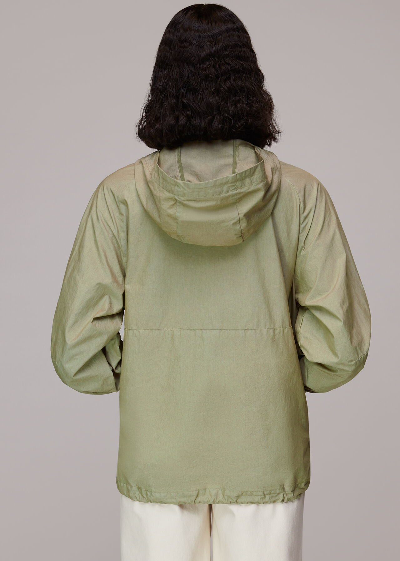 Lottie Tie Neck Windbreaker