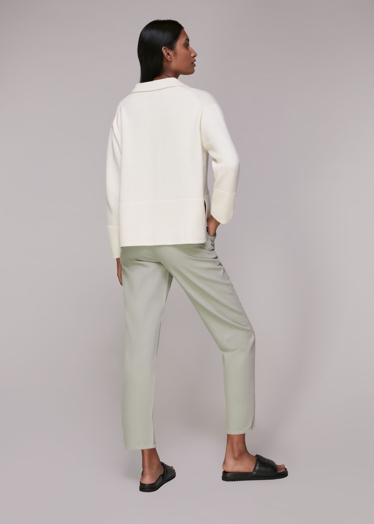 Pax Zip Front Trouser