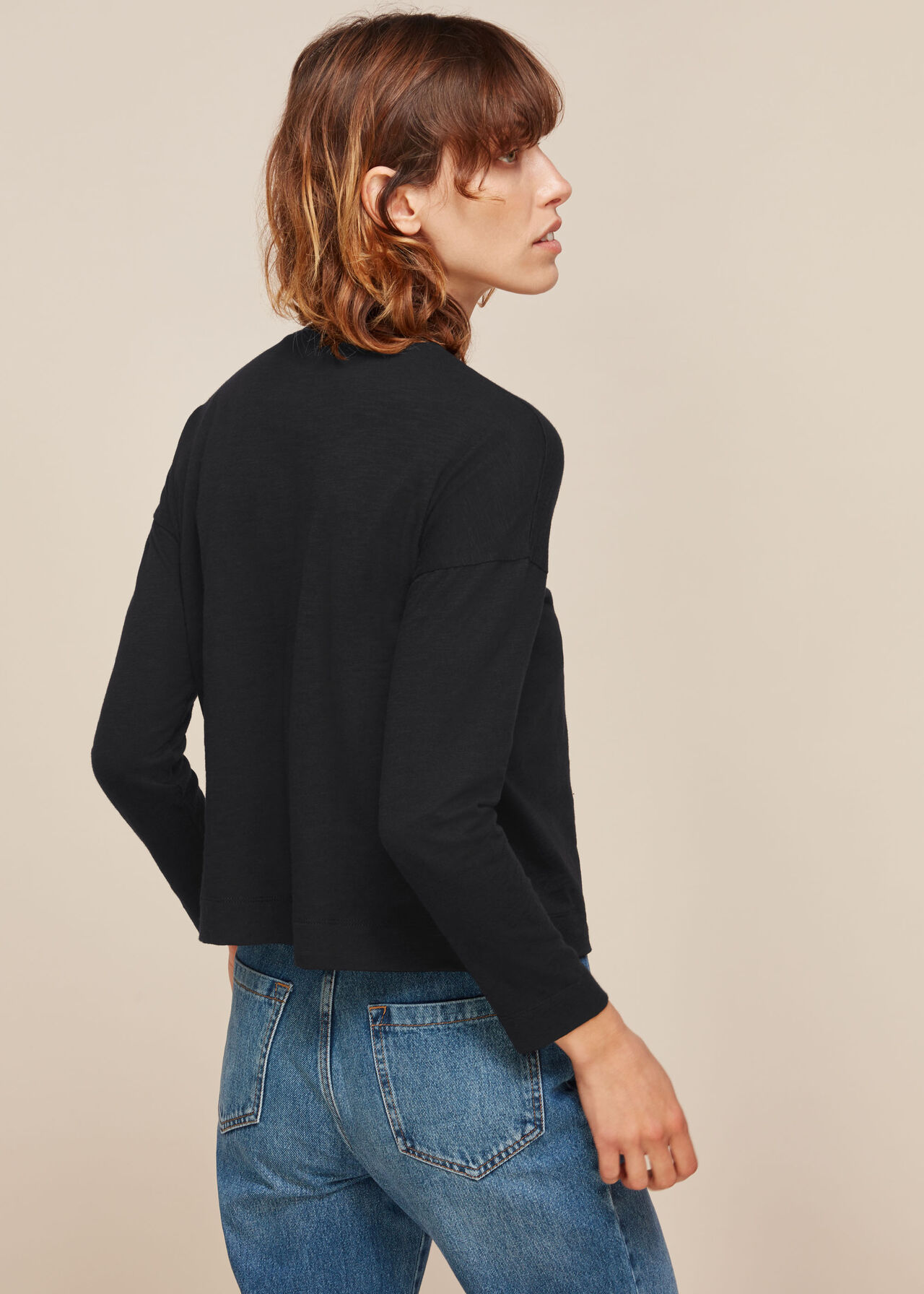 High Neck Relaxed Top