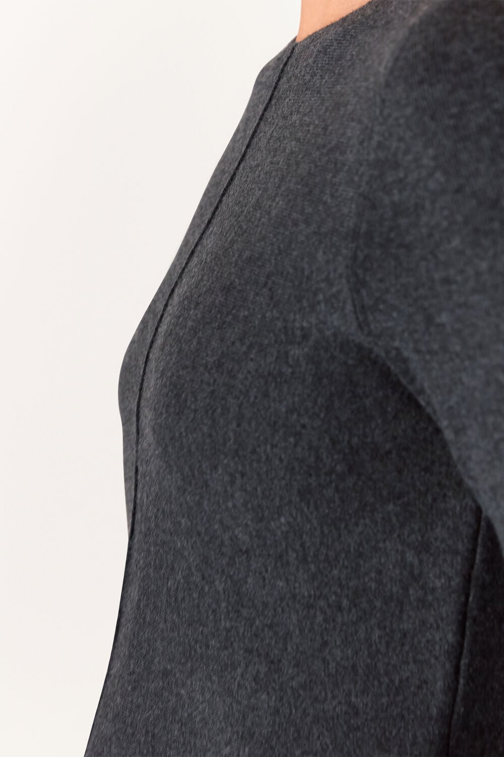 Peplum Detail Knit