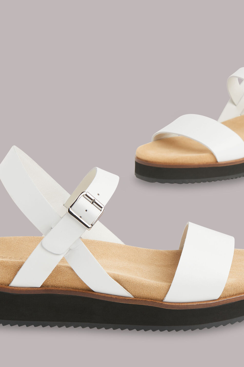 Ivory Nola Footbed Sandal
