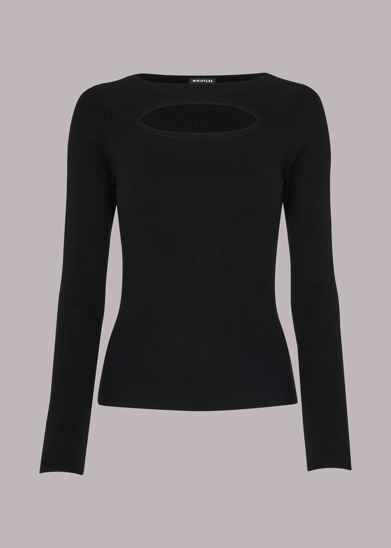 Cut Out Detail Knit