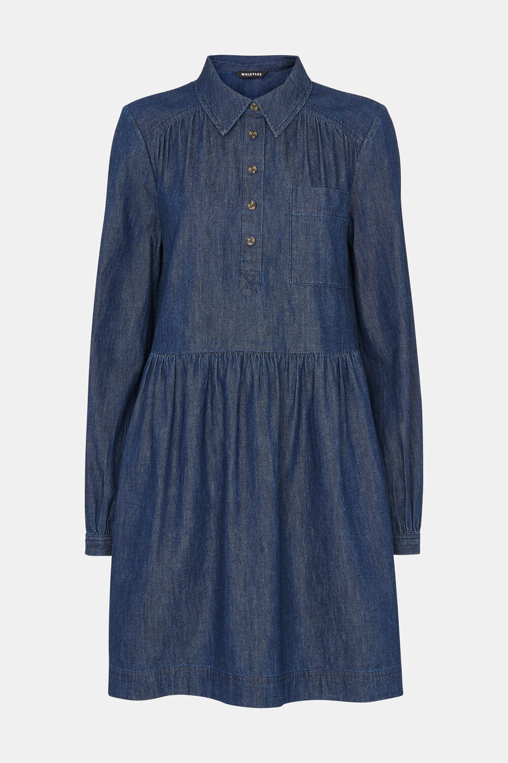 Winnie Chambray Denim Dress