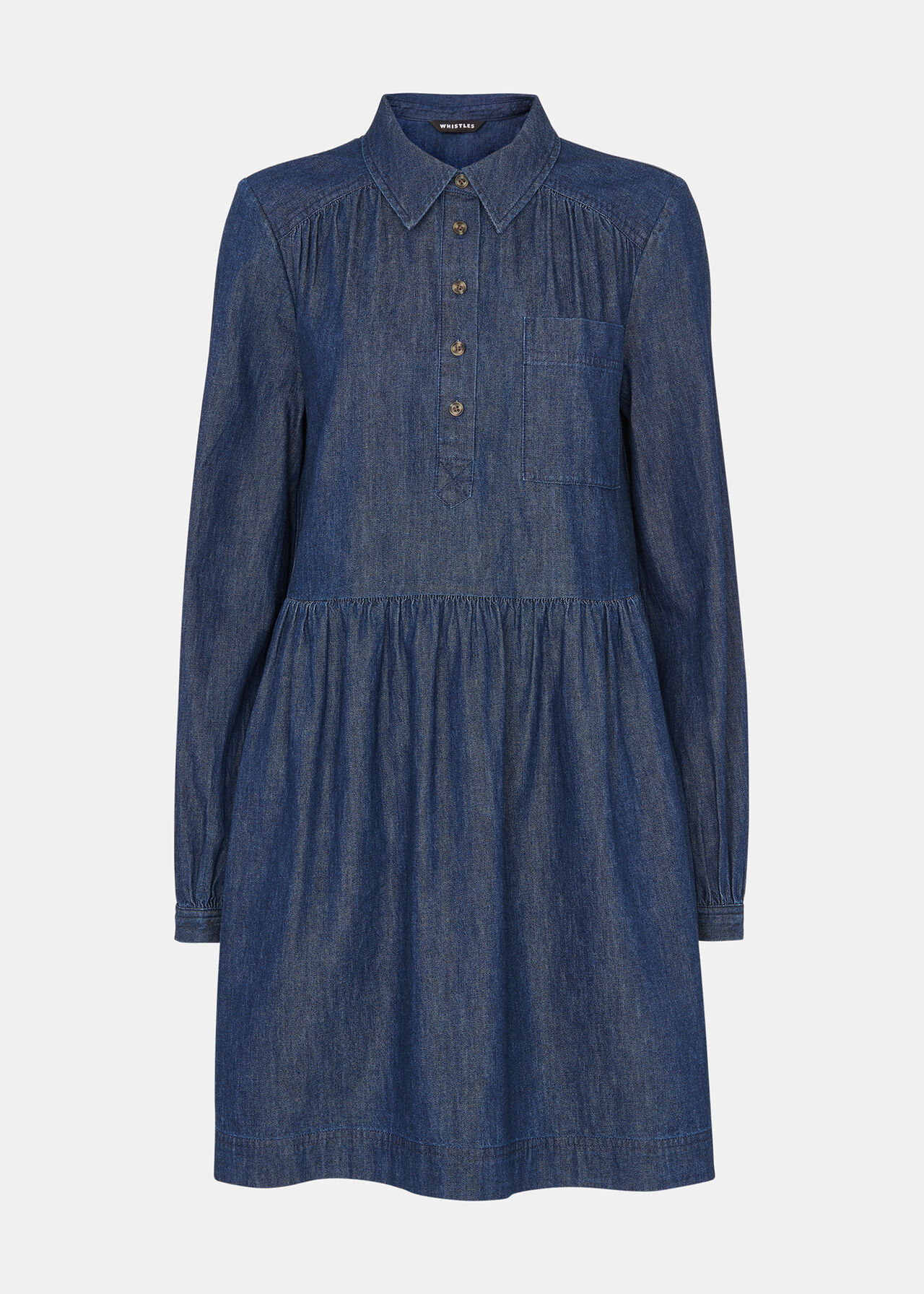 Winnie Chambray Denim Dress