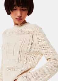 Crochet Detail Knit