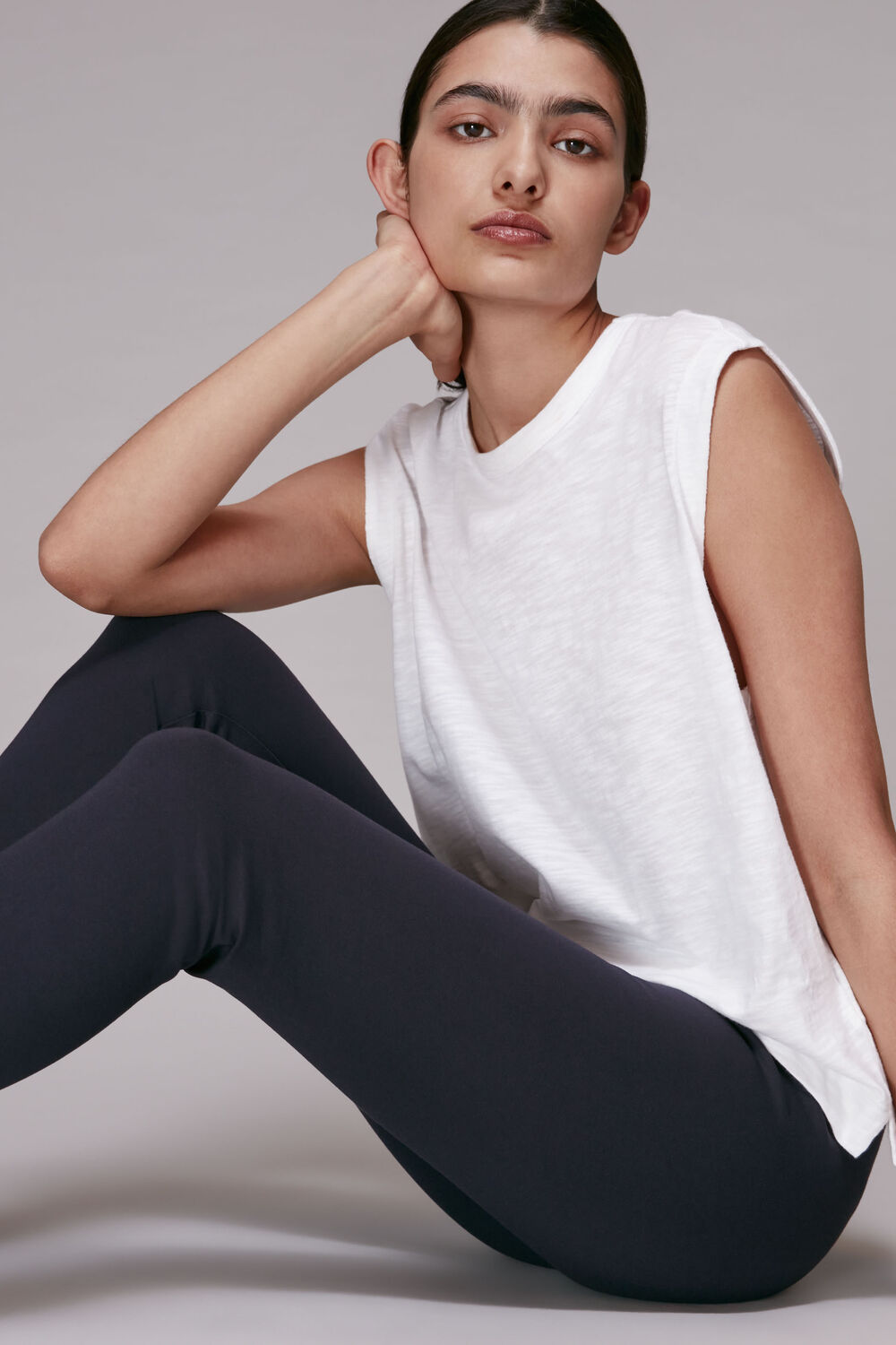 Navy Classic Slim Ponte Trouser