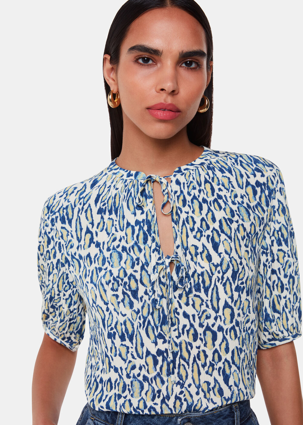 Flaming Leopard Jessie Blouse