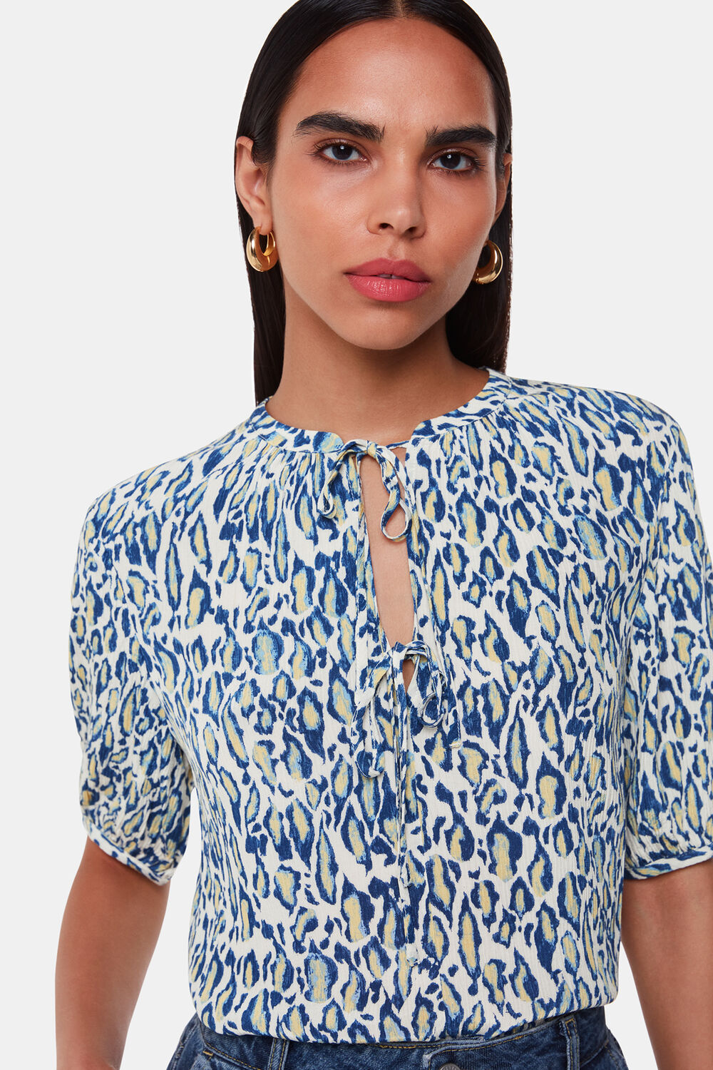 Flaming Leopard Jessie Blouse