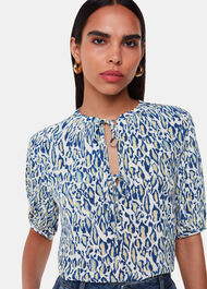 Flaming Leopard Jessie Blouse