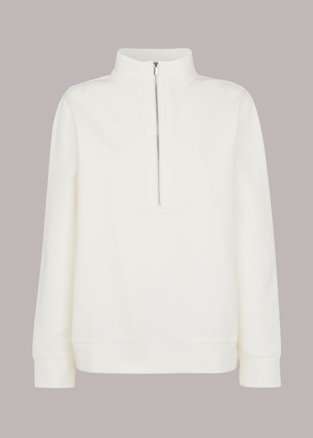 Zip Neck Sweatshirt