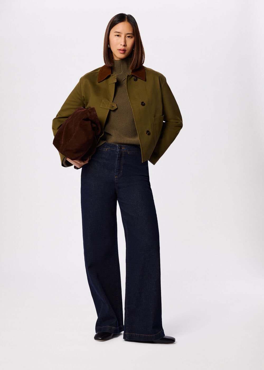 Corduroy Collar Jacket