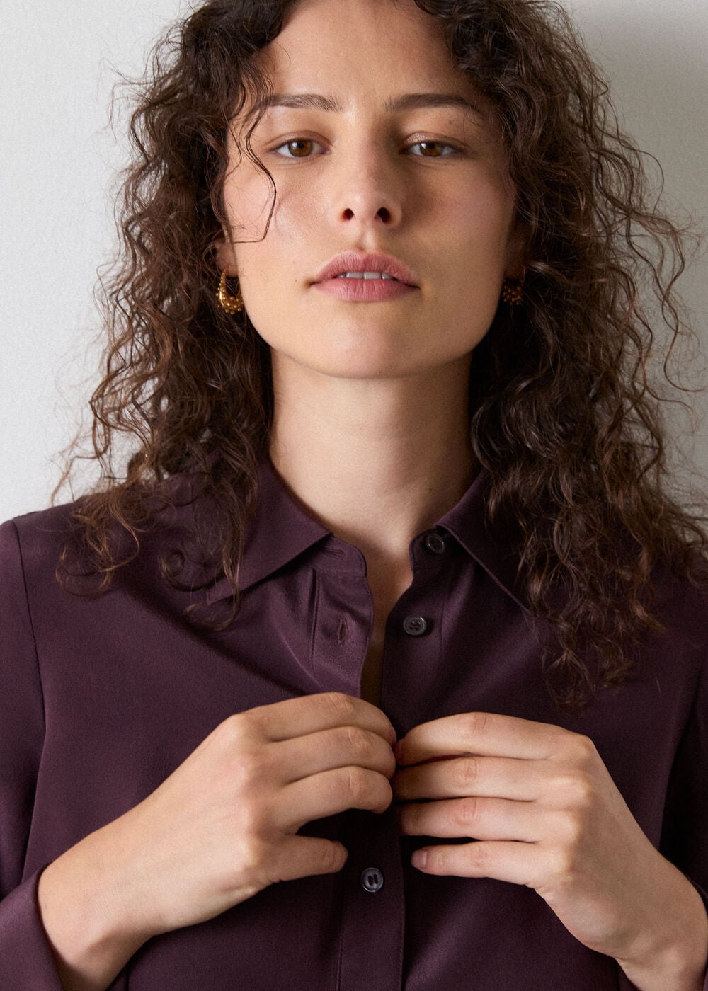 Merlot Ultimate Silk Shirt