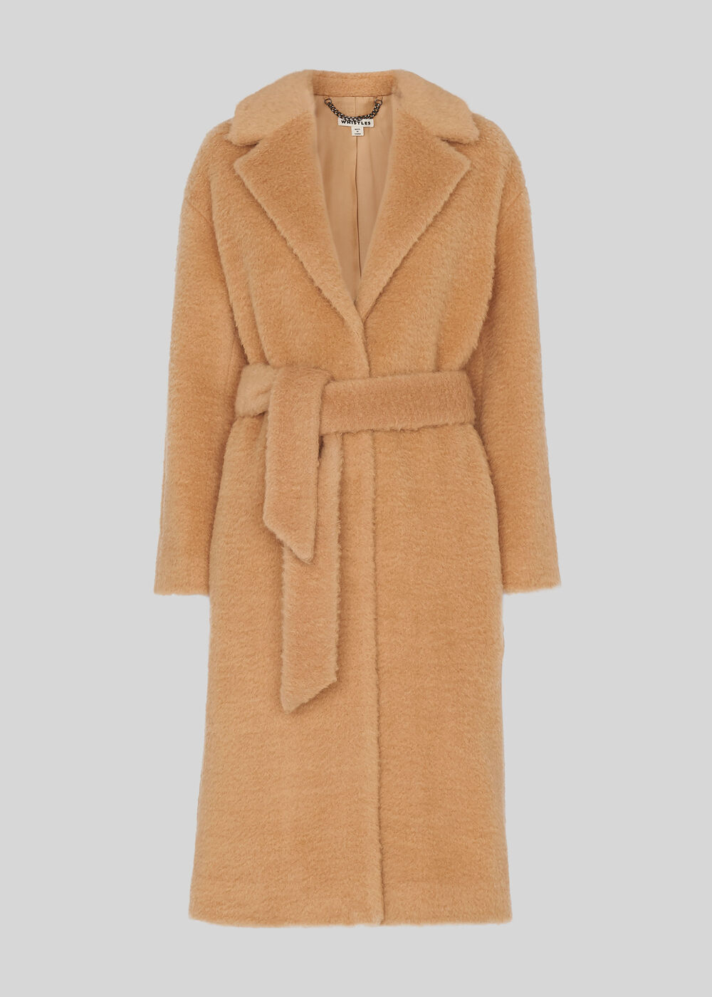 Wool Textured Belted Coat