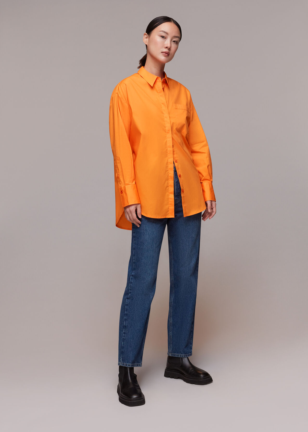 Oversized Button Up Shirt