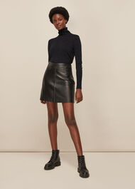 Annie Sparkle Polo Knit Black