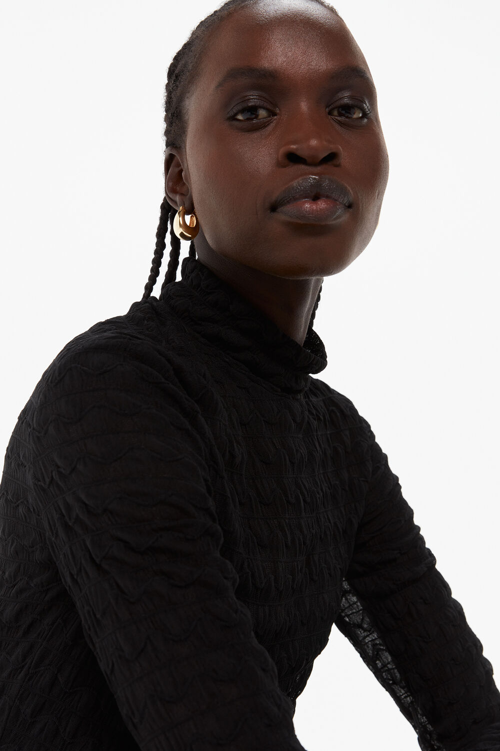 Curved Earring