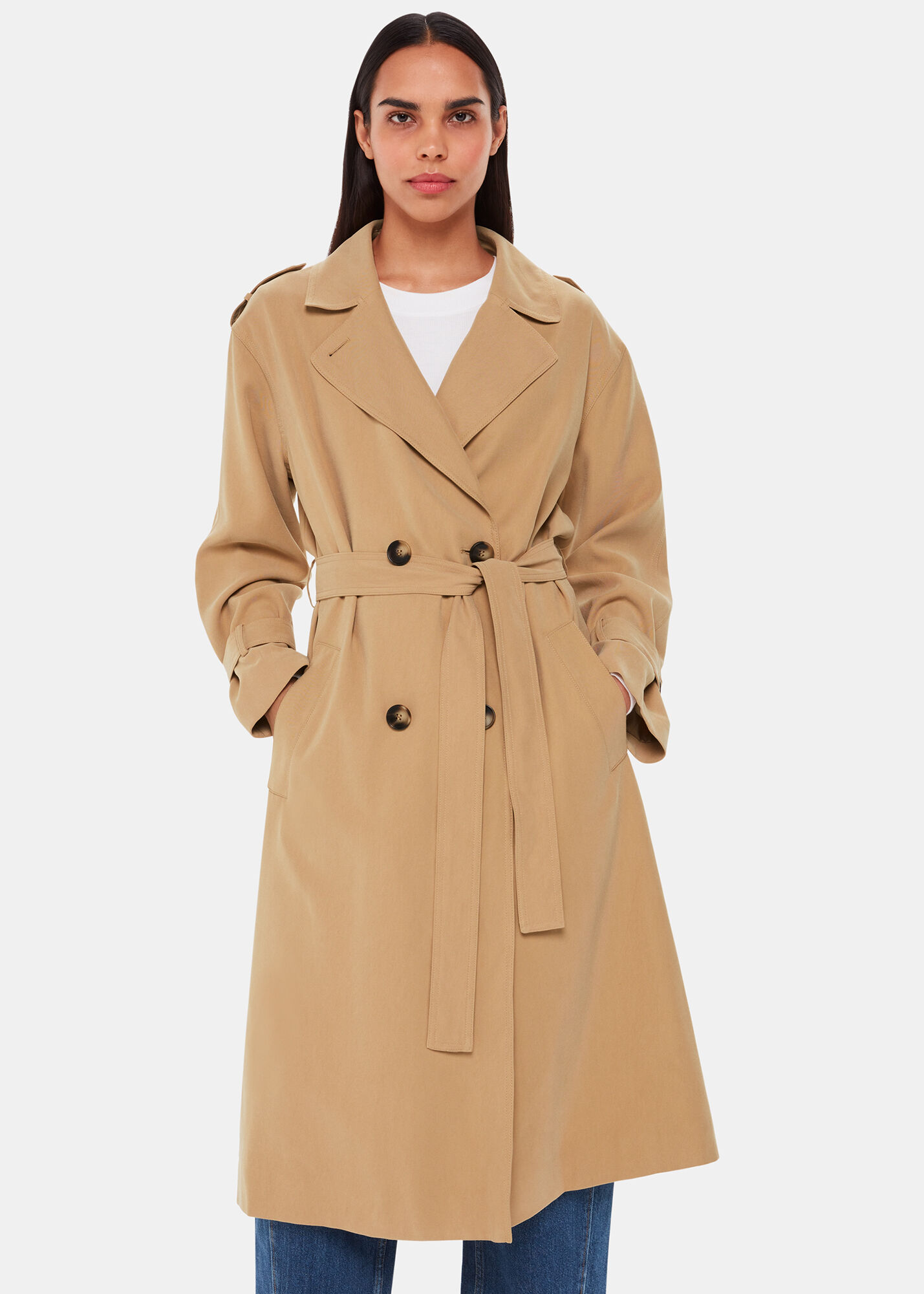 Whistles riley trench coat Clearance