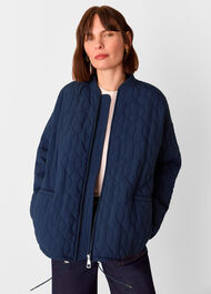 Nia Drawstring Quilted Jacket