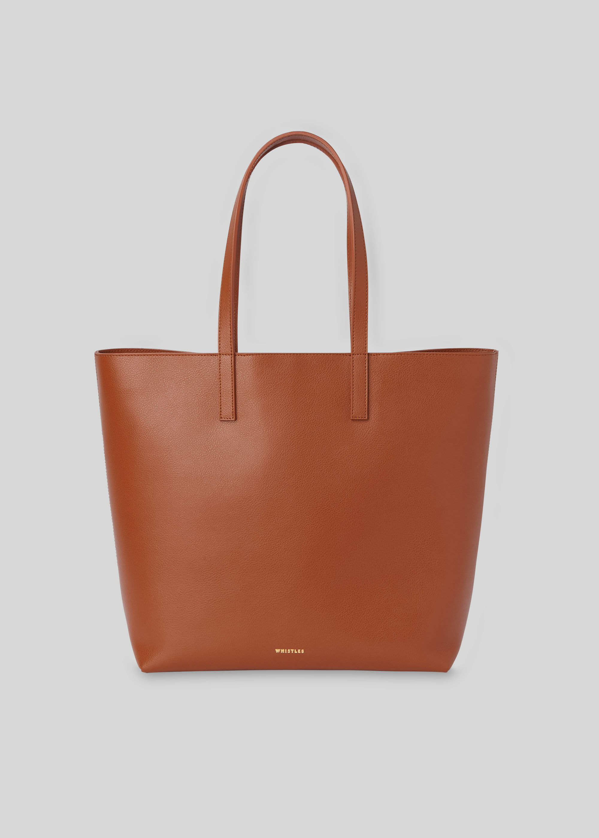 Tan leather tote handbag new arrivals