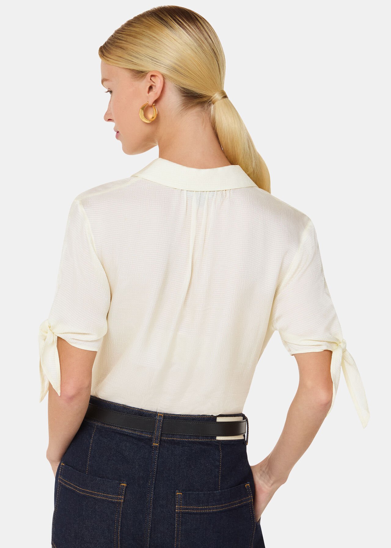 Lyla Bow Sleeve Shirt