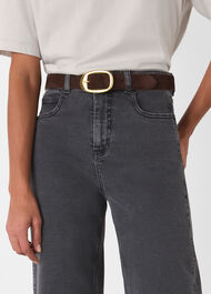 Stretch Barrel Leg Jean