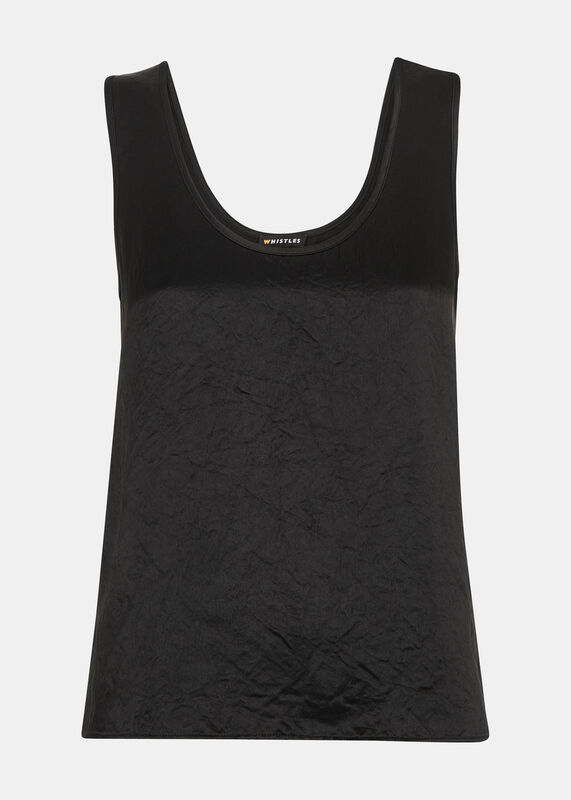 Black Ella Cami Top