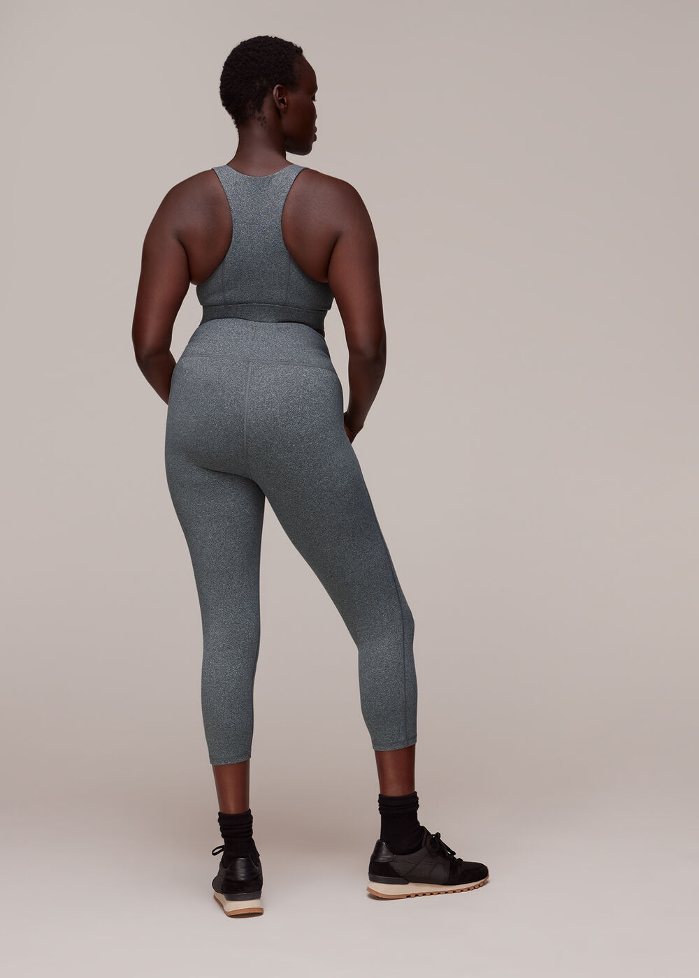 Wrap Cropped Sports Legging