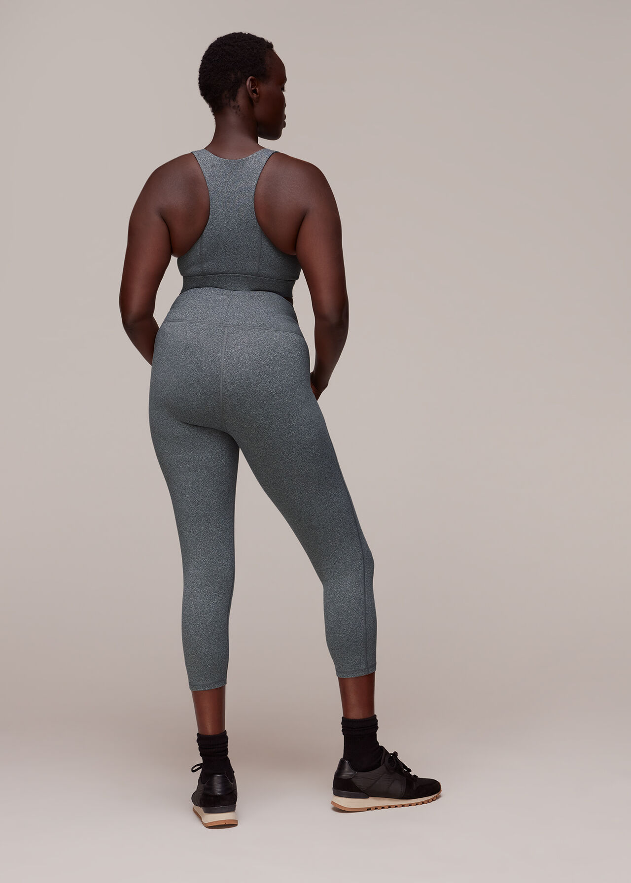 Wrap Cropped Sports Legging