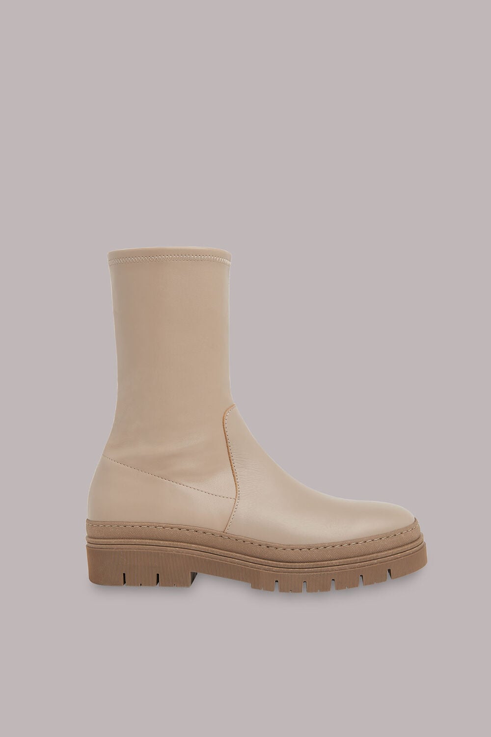 Knole Sock Chunky Chelsea Boot