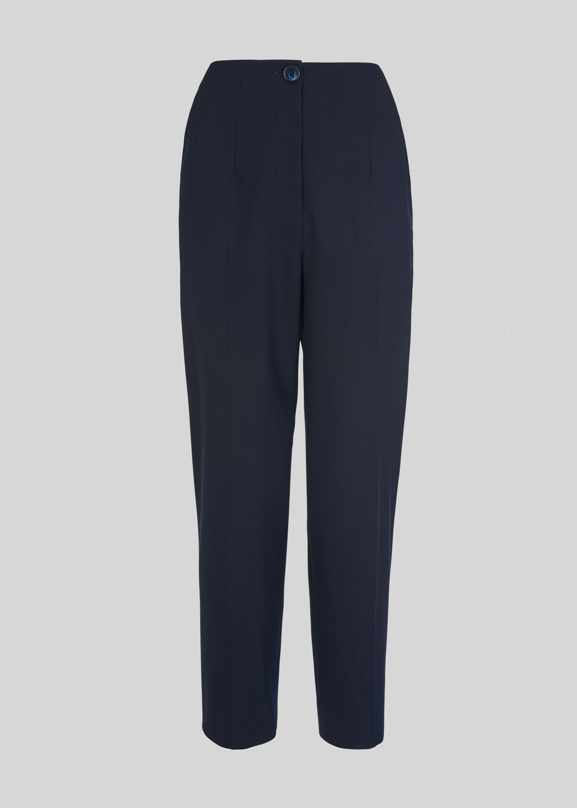 Navy Anita High Waist Trouser 