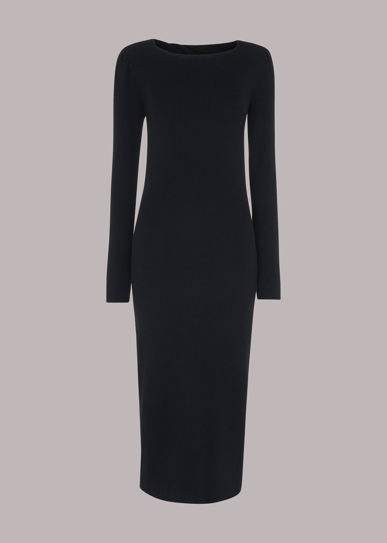 Cut Out Twist Knitted Dress