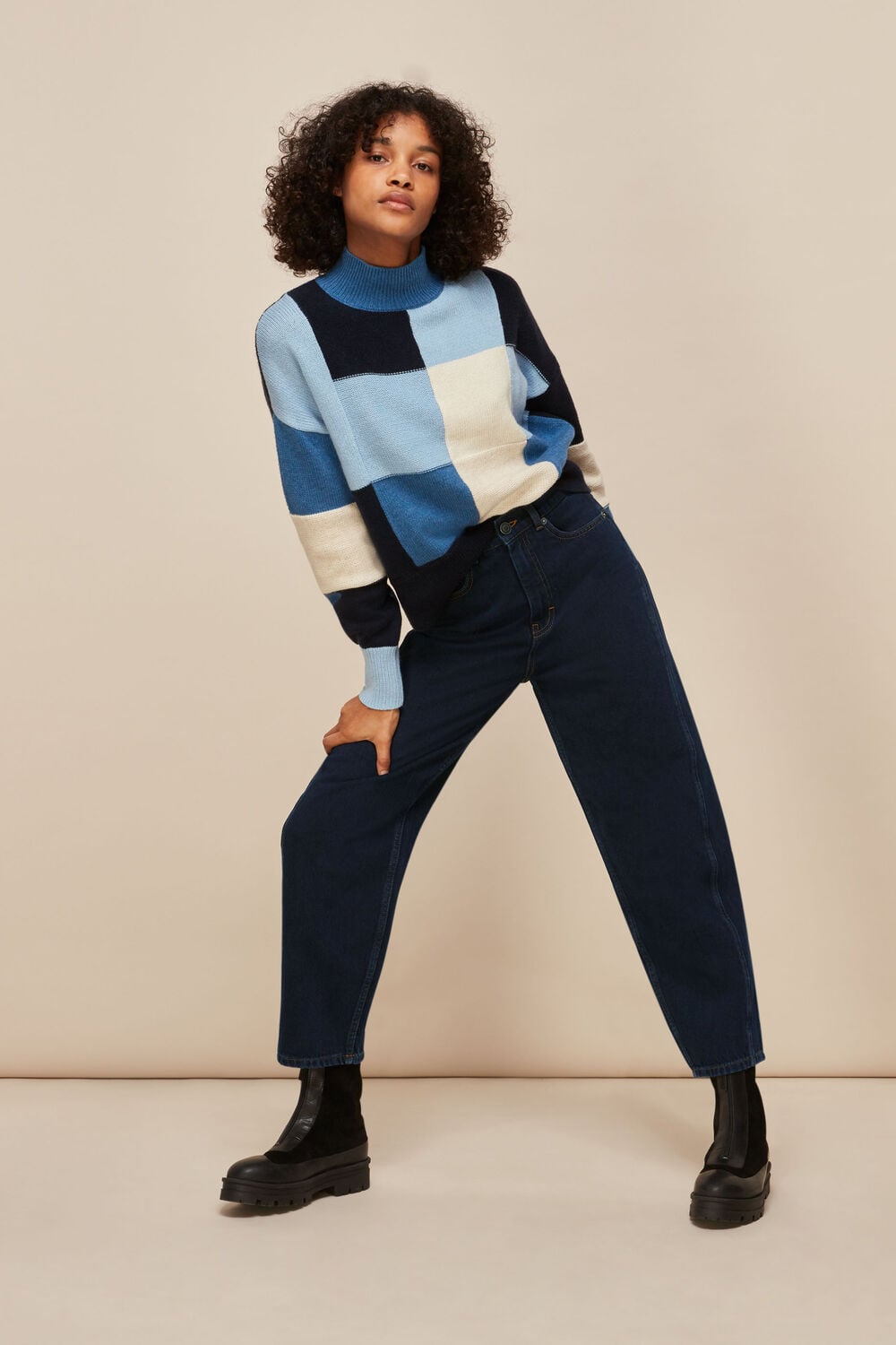Authentic Barrel Leg Jean