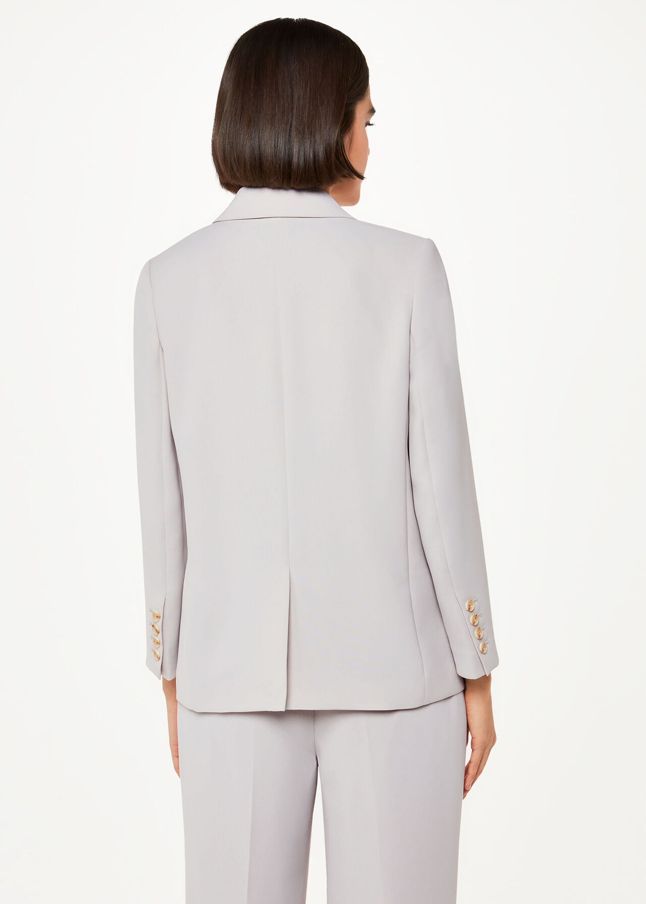 Crepe Boyfriend Blazer