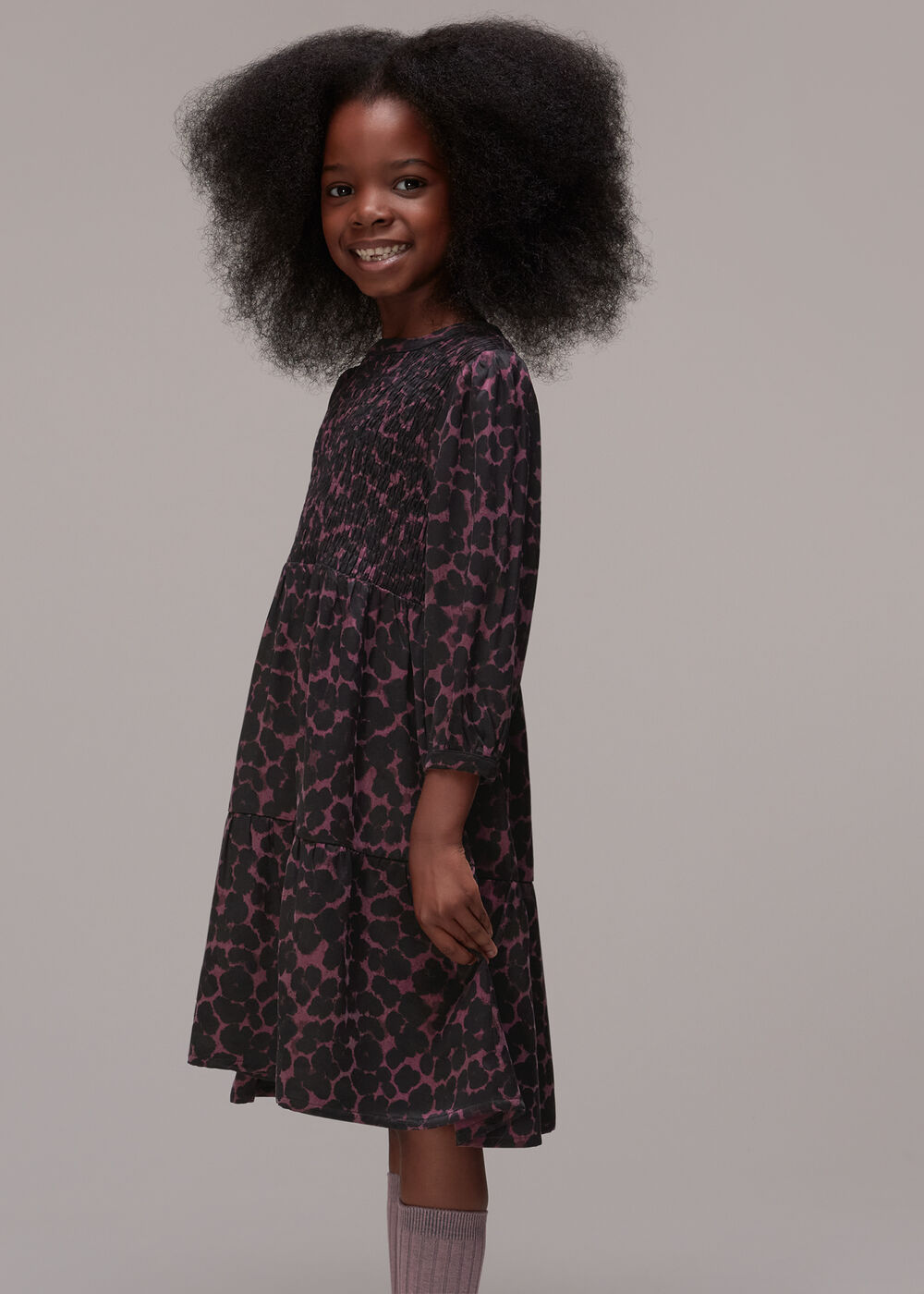 Smudge Animal Primrose Dress