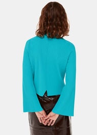Fluted Sleeve Tunic