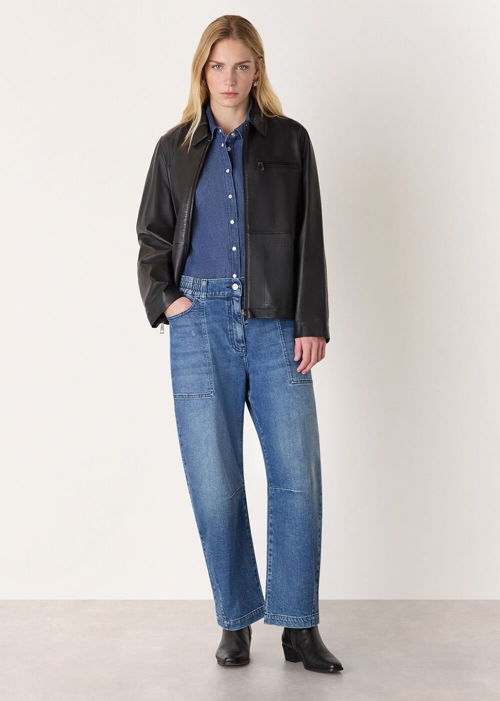 Pocket Detail Cotton Shirt