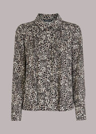 Micro Animal Print Shirt