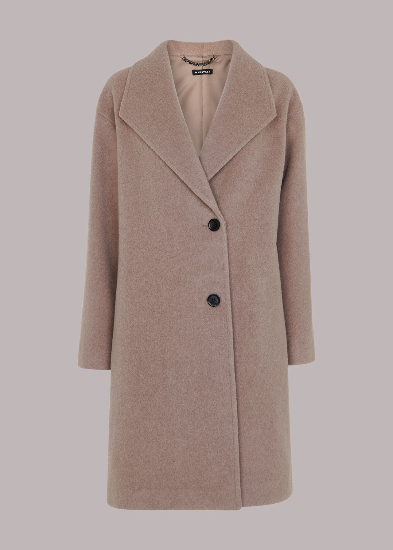 Collar Detail Wool Coat