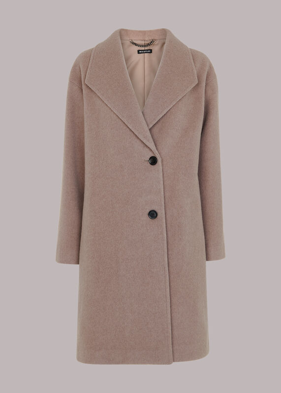 Collar Detail Wool Coat