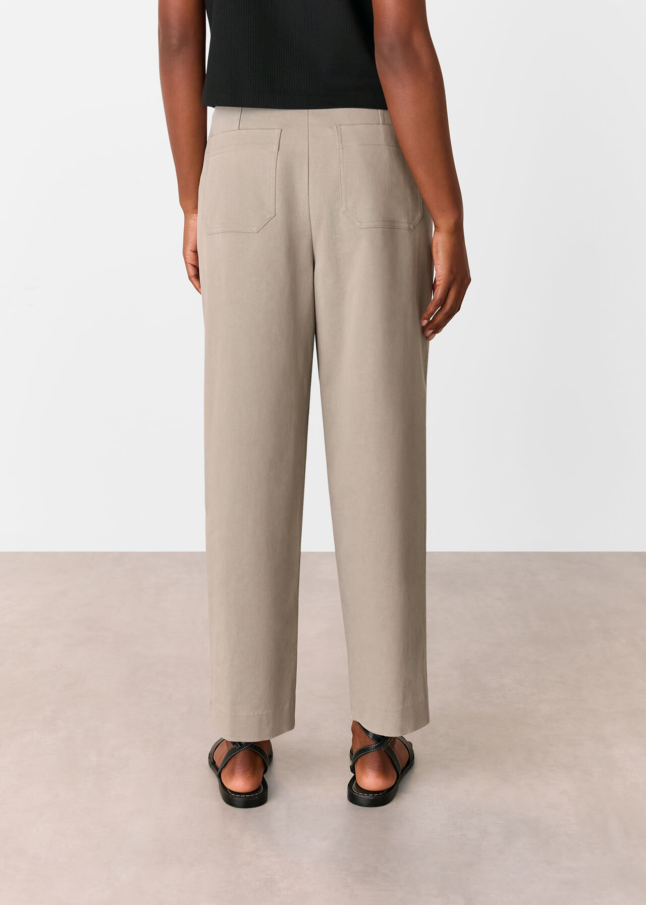 Bethany Barrel Leg Trouser