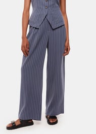 Petite Lottie Pinstripe Trouser