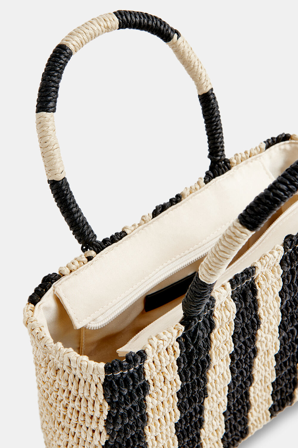 Tillie Striped Mini Tote