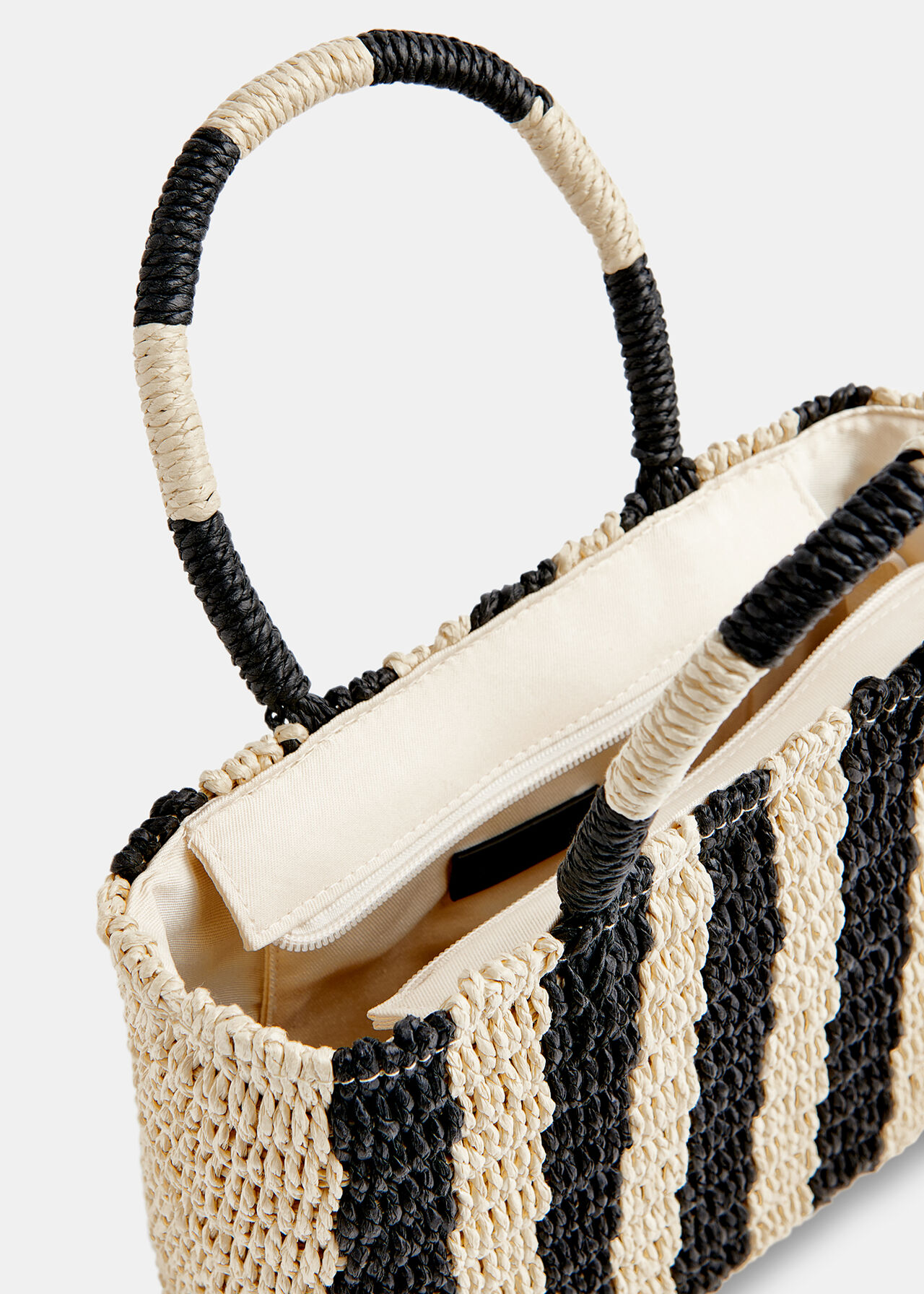 Tillie Striped Mini Tote